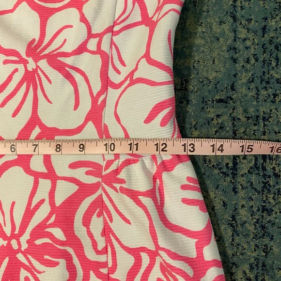 EUC Lilly Pulitzer Pink Strike a Pose Bella Dress (Sz XS) - Picture 12 of 14